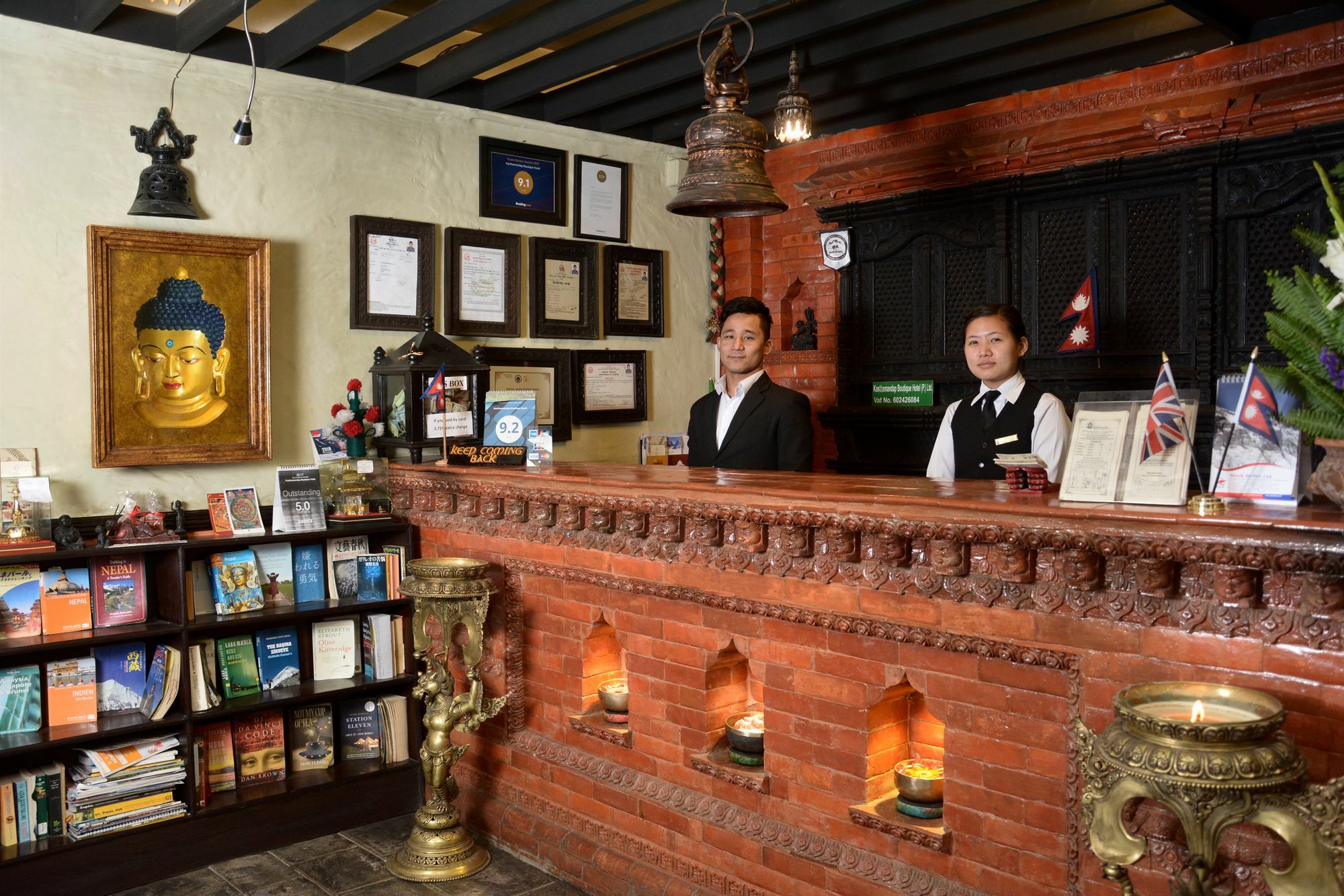 กาศทามณฑป บูทิก โฮเต็ล Hotel กาฐมาณฑุ ภายนอก รูปภาพ